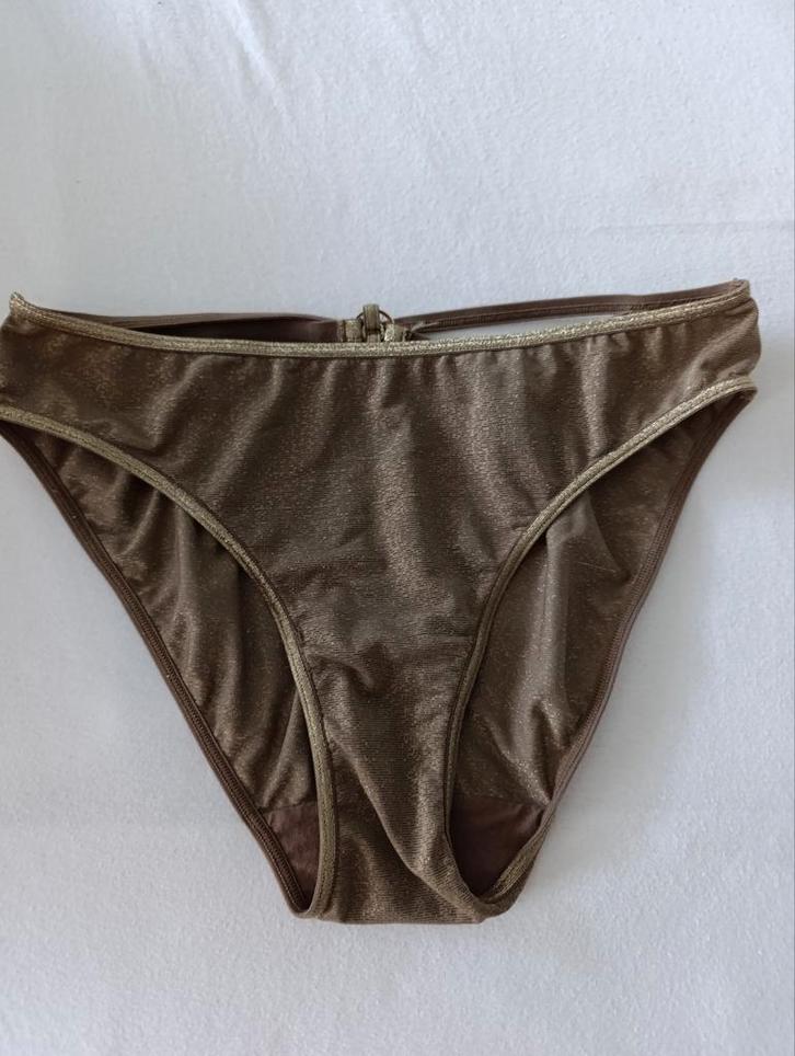 Marlies Dekkers slip lingerie goud maat M, Kleding | Dames, Ondergoed en Lingerie, Slip, Overige kleuren, Ophalen of Verzenden