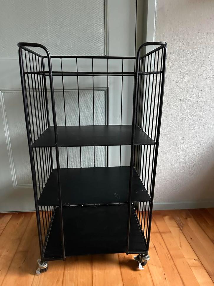 Metalen Bakkersrek / Keuken Trolley, Huis en Inrichting, Kasten | Stellingkasten, Gebruikt, Ophalen