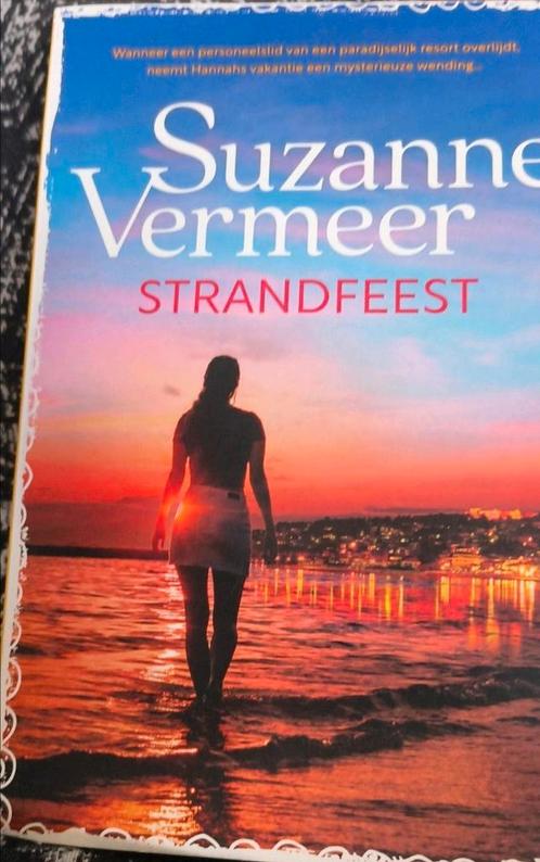 Suzanne Vermeer - Strandfeest, Boeken, Thrillers, Zo goed als nieuw, Nederland, Ophalen of Verzenden