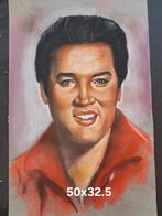 Elvis Presley krijttekening, Ophalen of Verzenden