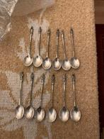 Vintage Zilveren Lepels met Heiligenbeelden, Antiek en Kunst, Verzenden