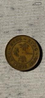 1x Hong Kong MUNT, een 10 cents uit 1948, Ophalen of Verzenden, Zuidoost-Azië, Losse munt