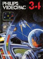 Videopac Game 34 - Satellite Attack., Ophalen of Verzenden, Gebruikt