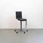 1 Vitra Maarten van Severen Counter Desk chair Zwart Chroom, Huis en Inrichting, Zo goed als nieuw, Zwart, Bureaustoel