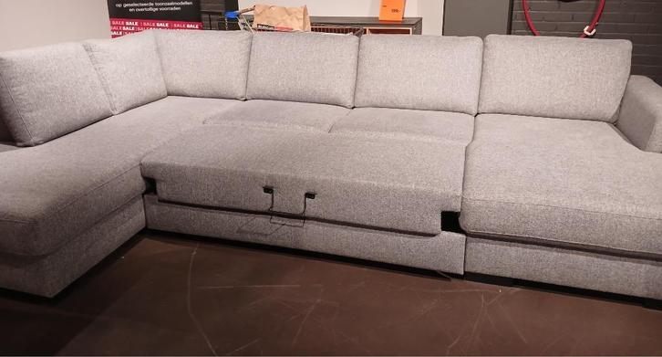 Large hoekbank/corner couch, Huis en Inrichting, Banken | Sofa's en Chaises Longues, Zo goed als nieuw, Vierpersoons of meer, 300 cm of meer