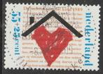 Nederland 1989 1435a Kind 55c Onderdak, Gest, Postzegels en Munten, Postzegels | Nederland, Ophalen of Verzenden, Na 1940, Gestempeld