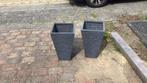2 plantenbakken van glasvezel, Ophalen of Verzenden, Zo goed als nieuw, Kunststof, Minder dan 60 cm