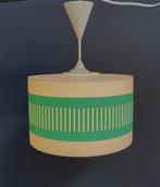 50 jaren hanglamp wit kunststof met band in mint groene, Minder dan 50 cm, Kunststof, Gebruikt, Vintage