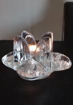 Kosta Boda kristalglas waxinelichthouder Sneeuwster, vintage, Ophalen of Verzenden