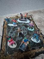 Te koop: ijsbaan met ijsfiguranten voor Kerstdorp, Diversen, Kerst, Ophalen of Verzenden