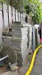 Gratis tegels 30 m2, Ophalen, Gebruikt, 10 m² of meer, Beton
