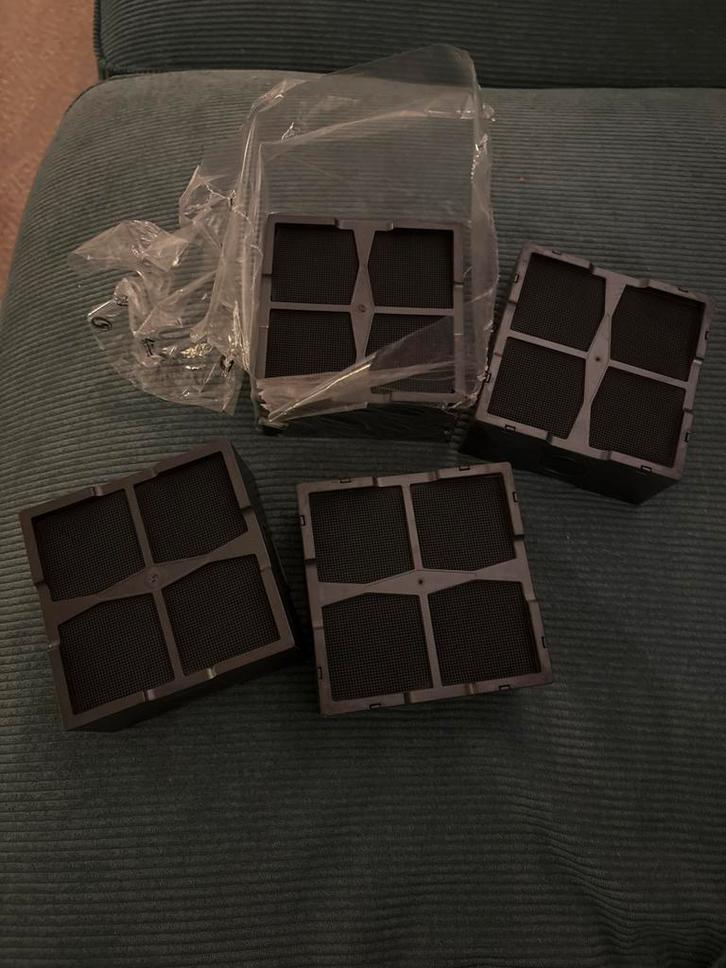 AEG Combohob koolstoffilters afzuigkap - Set van 4, Witgoed en Apparatuur, Afzuigkappen, Nieuw, Inbouw, Recirculatie, Ophalen of Verzenden