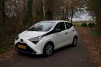 Toyota Aygo 2018 – Zuinig & Goed Onderhouden, Auto's, Voorwielaandrijving, Stof, Zwart, 4 stoelen