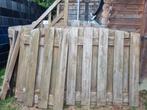 Hekwerk schutting hout gebruikt GRATIS!!, Ophalen, Gebruikt, Minder dan 3 meter