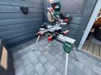 Metabo KGS210M + KSU100, Doe-het-zelf en Verbouw, Gereedschap | Zaagmachines, Ophalen, 70 mm of meer, Zo goed als nieuw, Afkortzaag