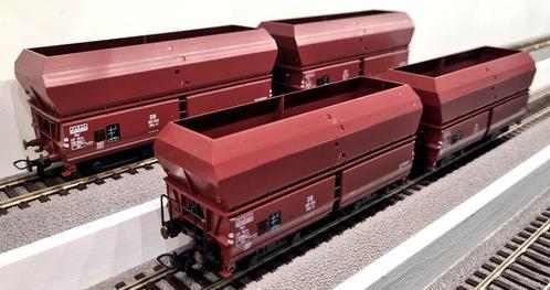 M+D SoSe 072-1 4x ertswagen OOt41 (zonder belading), Hobby en Vrije tijd, Modeltreinen | H0, Zo goed als nieuw, Wagon, Gelijkstroom
