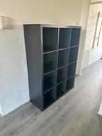 Kallax vakkenkast IKEA zwart, 25 tot 50 cm, Zo goed als nieuw, Ophalen