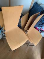 6x stevige stoelen van Italiaanse merk, Huis en Inrichting, Stoelen, Vijf, Zes of meer stoelen, Zo goed als nieuw, Ophalen