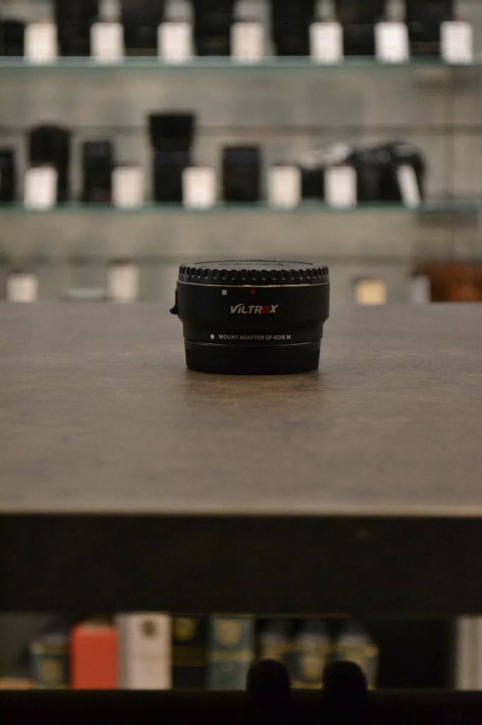 VILTROX EF-EOS M-Mount adapter canon (occasion-Hilversum), Audio, Tv en Foto, Fotografie | Lenzen en Objectieven, Zo goed als nieuw