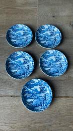 5 schaaltjes/onderzetters van The hunter van Myott servies, Ophalen of Verzenden