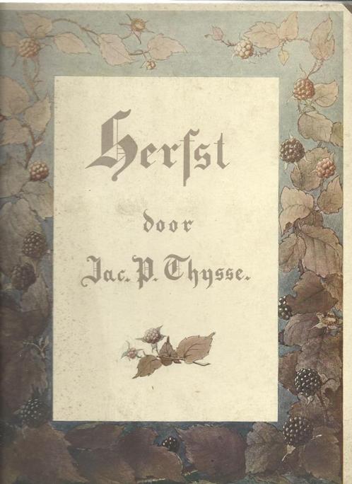 Plaatjesalbum Herfst van Verkade 1e druk 1908 compleet, Boeken, Prentenboeken en Plaatjesalbums, Gelezen, Plaatjesalbum, Ophalen of Verzenden