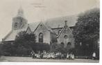 Leerdam  Ned herv. Kerk    met veel volk, Ophalen of Verzenden, Voor 1920, Gelopen, Zuid-Holland