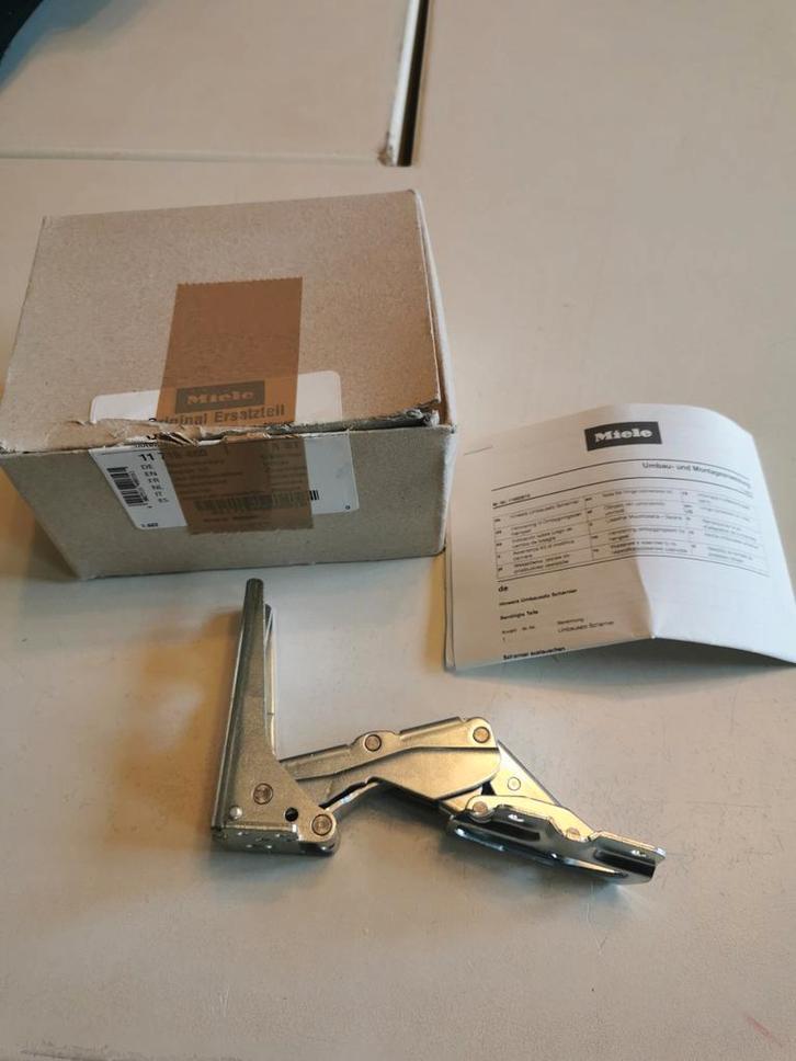 Miele Koelkast/Vriezer Scharnier - Nieuw, Witgoed en Apparatuur, Onderdelen en Toebehoren, Nieuw, Ophalen of Verzenden