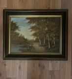 Schilderij Roelandt - Herfstlandschap, Antiek en Kunst, Kunst | Schilderijen | Klassiek, Ophalen