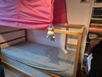 Ikea Kura omkeerbaar bed evt met roze hemel., Ophalen, 70 tot 85 cm, Zo goed als nieuw, Hoogslaper of Stapelbed