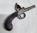 Antiek vuursteen zak pistool, rond 1800 LEGAAL, Antiek en Kunst, Antiek | Overige Antiek, Ophalen of Verzenden