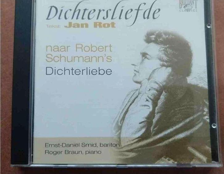 Dichtersliefde CD Robert Schumann / Jan Rot , ook DVD 's, Cd's en Dvd's, Cd's | Klassiek, Zo goed als nieuw, Overige typen, Romantiek