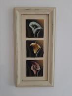 1. Schilderij bloemen callas, Antiek en Kunst, Kunst | Schilderijen | Klassiek, Ophalen of Verzenden
