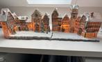 Kerstdorp met verlichting, Hobby en Vrije tijd, Modelbouw | Boten en Schepen, Ophalen, Zo goed als nieuw, Overige merken