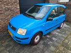 Fiat Panda 1.2 2004 Blauw met airco, Auto's, Voorwielaandrijving, 1242 cc, Origineel Nederlands, Handgeschakeld