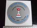 sticker HCH logo holland chemicals raamsdonksveer, Verzenden, Zo goed als nieuw, Bedrijf of Vereniging