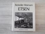 Reinder Homan Etsen. Friesland Bakhuizen, Drenthe, den Haag, Verzenden, Zo goed als nieuw, Zie beschrijving, Schilder- en Tekenkunst