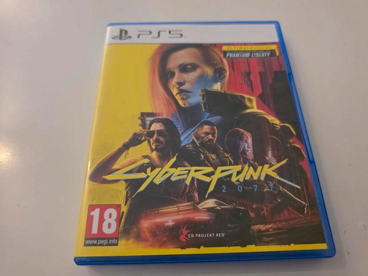 Cyberpunk 2077 Ultimate Edition voor Playstation 5 Lees, Spelcomputers en Games, Games | Sony PlayStation 5, Zo goed als nieuw