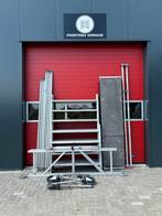 Altrex 5200 serie incl safe rekken / fiberdeck te koop, Doe-het-zelf en Verbouw, Steigers, Ophalen, Zo goed als nieuw, Rolsteiger of Kamersteiger