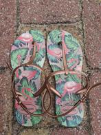 Havaianas Slippers Flamingo - Maat 41/42, Havaianas, Ophalen of Verzenden, Zo goed als nieuw, Roze