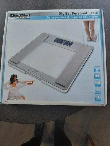Personenweegschaal - Digitale Weegschaal. Nieuw in doos. beschikbaar voor biedingen