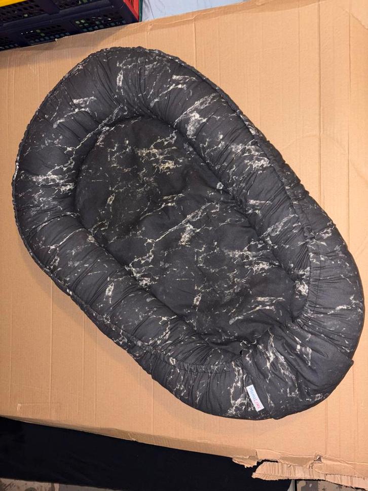 Boxkleed & Babynestje - Marble Design, Kinderen en Baby's, Babywiegjes en Ledikanten, Zo goed als nieuw, Overige typen, Ophalen