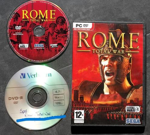 PC Game - Rome Total War - Computer Spel DVD-rom, Spelcomputers en Games, Games | Pc, Zo goed als nieuw, Strategie en Constructie