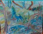 Schilderij: wandeling met 2 honden (gratis), Ophalen, Schilderij