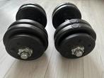 Dumbells 30 kg, Ophalen of Verzenden, Zo goed als nieuw, Buik, Dumbbell
