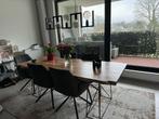 Eettafel en salontafel set, Huis en Inrichting, Tafels | Eettafels, Ophalen, Gebruikt, 50 tot 100 cm, Vijf personen of meer