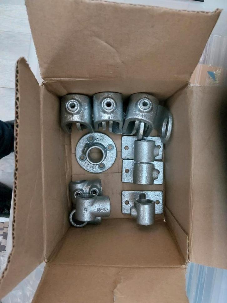 Steigerbuis koppelingen 21mm - Diverse, Doe-het-zelf en Verbouw, IJzerwaren en Bevestigingsmiddelen, Gebruikt, Overige typen, Minder dan 50 mm