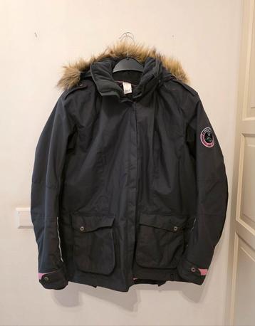 Decathlon Fouganza dames paardrij winterjas parka maat XL beschikbaar voor biedingen