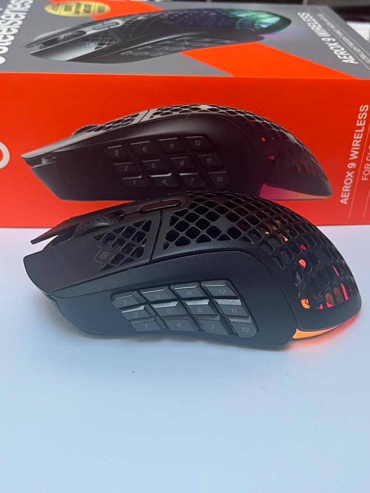 Steelseries Aerox 9 wireless ultra lightweight, Computers en Software, Muizen, Ophalen