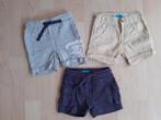3 Korte broekjes maat 56 Hema en Prenatal, Broekje, Ophalen of Verzenden, Zo goed als nieuw, Hema