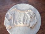Nikkie Trui Off Shoulder - Maat M, Maat 38/40 (M), Beige, Ophalen of Verzenden, Zo goed als nieuw